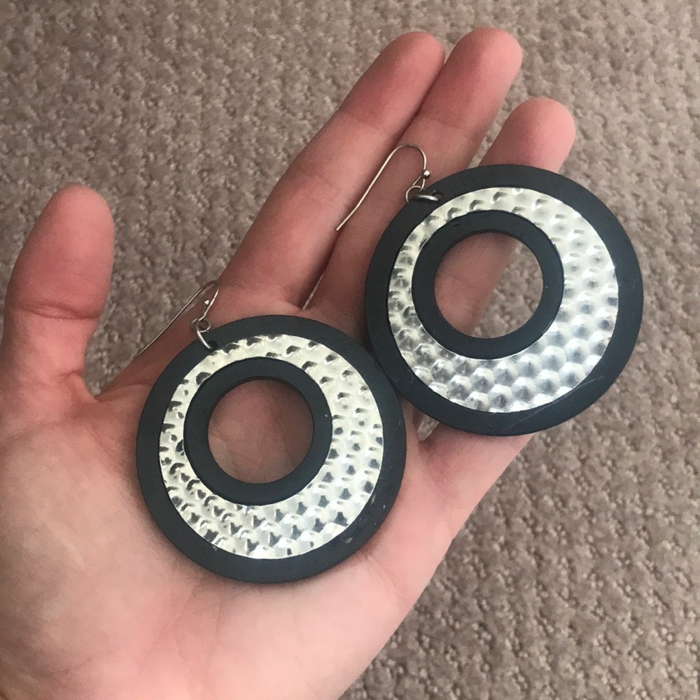 Retro Wooden Earrings